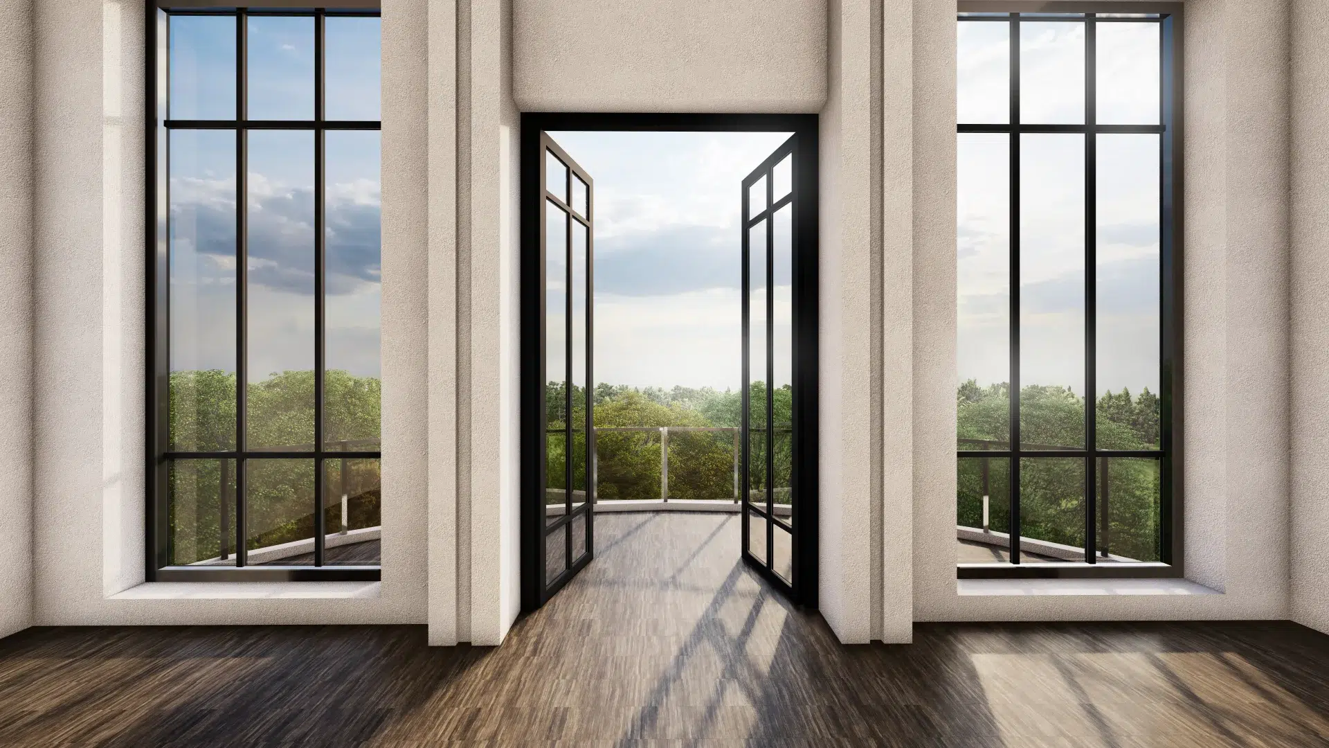 VLX 100 Double Swing / French Door in Tampa, FL | TruePane Windows & Doors - detail 1