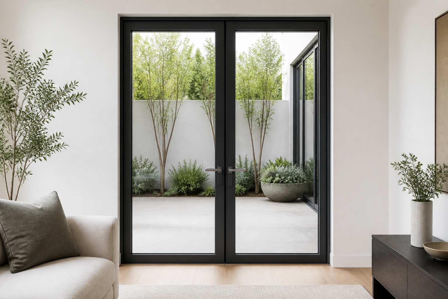 VLX 100 Double Swing / French Door in Tampa, FL | TruePane Windows & Doors - detail 6