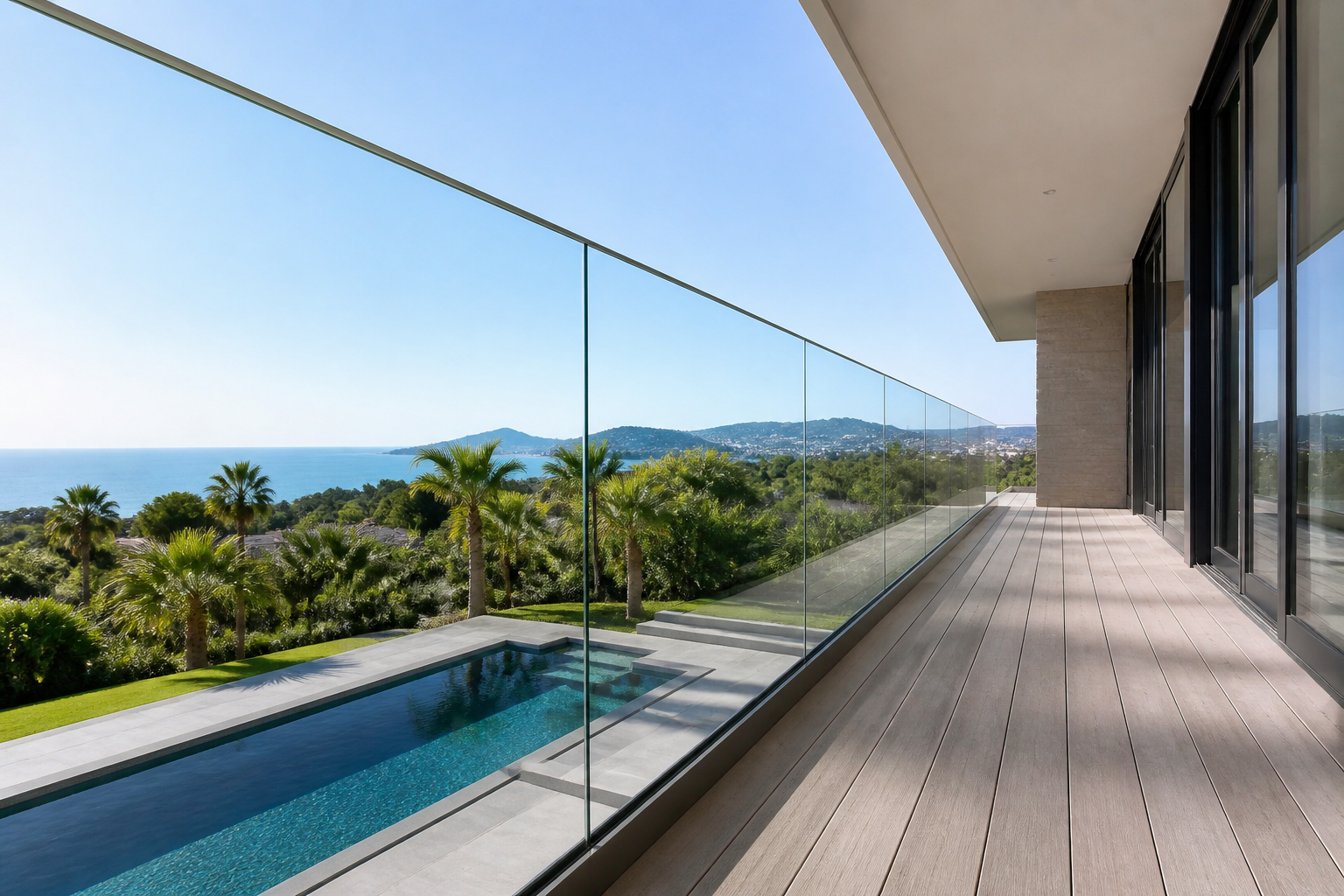 VLX 120 Glass Railing System in Tampa, FL | TruePane Windows & Doors - detail 4